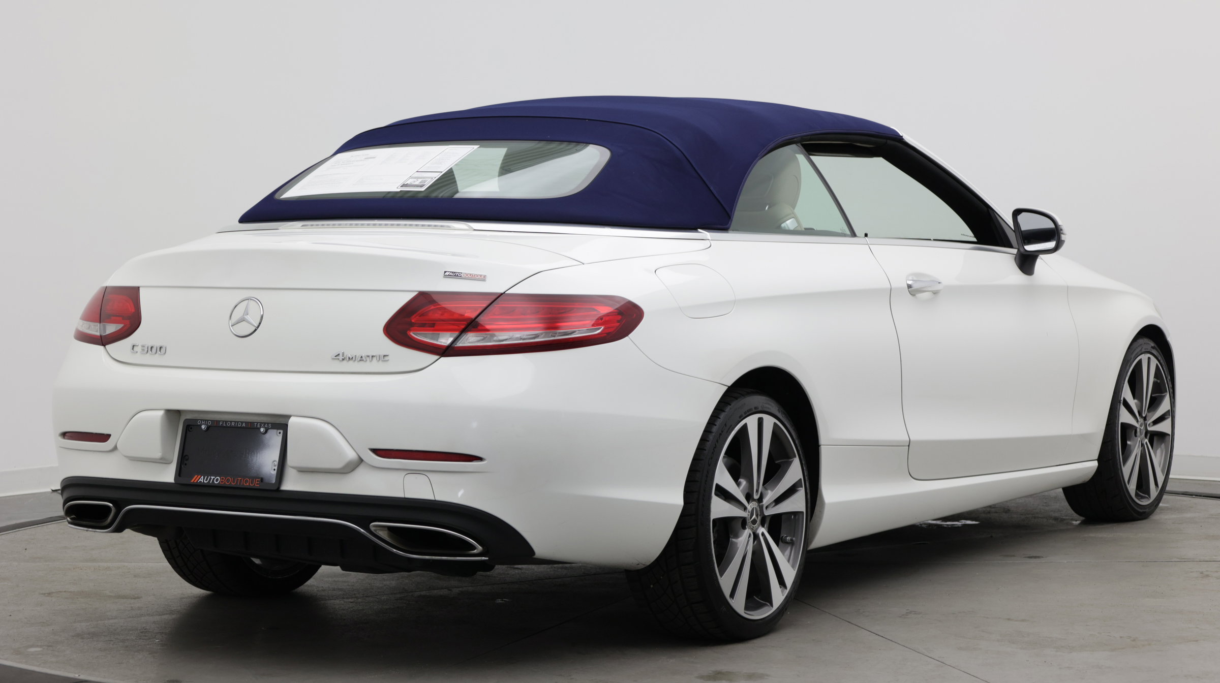 Used 2018 Mercedes-Benz C 300 4MATIC Cabriolet w/ Premium Package image 11