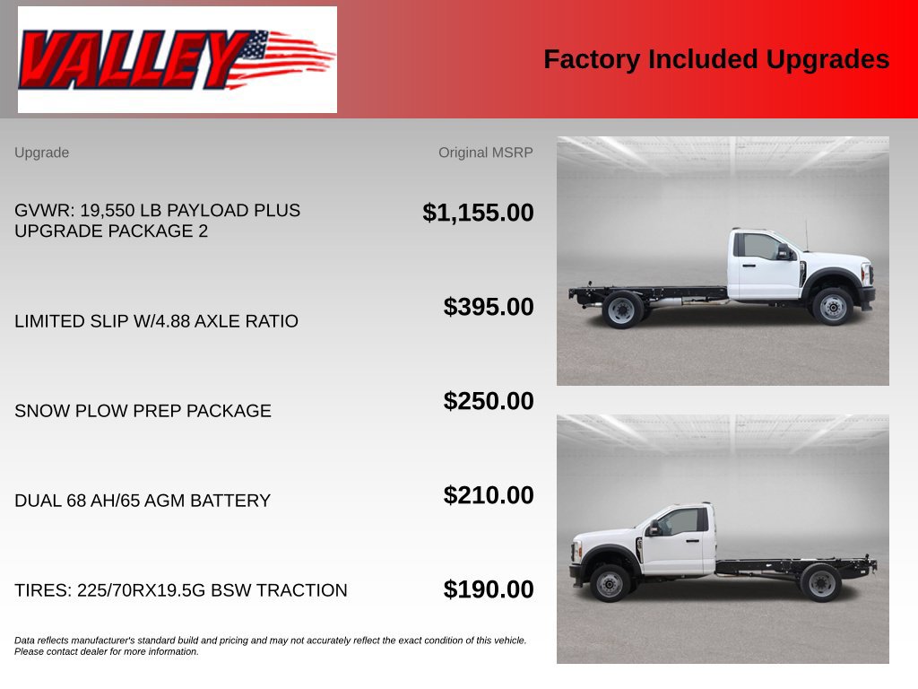 New 2025 Ford F550 4x4 Regular Cab Super Duty image 4
