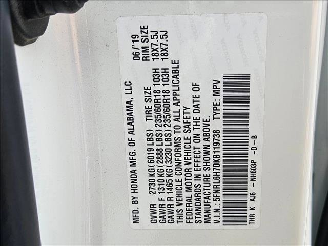 Used 2019 Honda Odyssey EX-L image 21