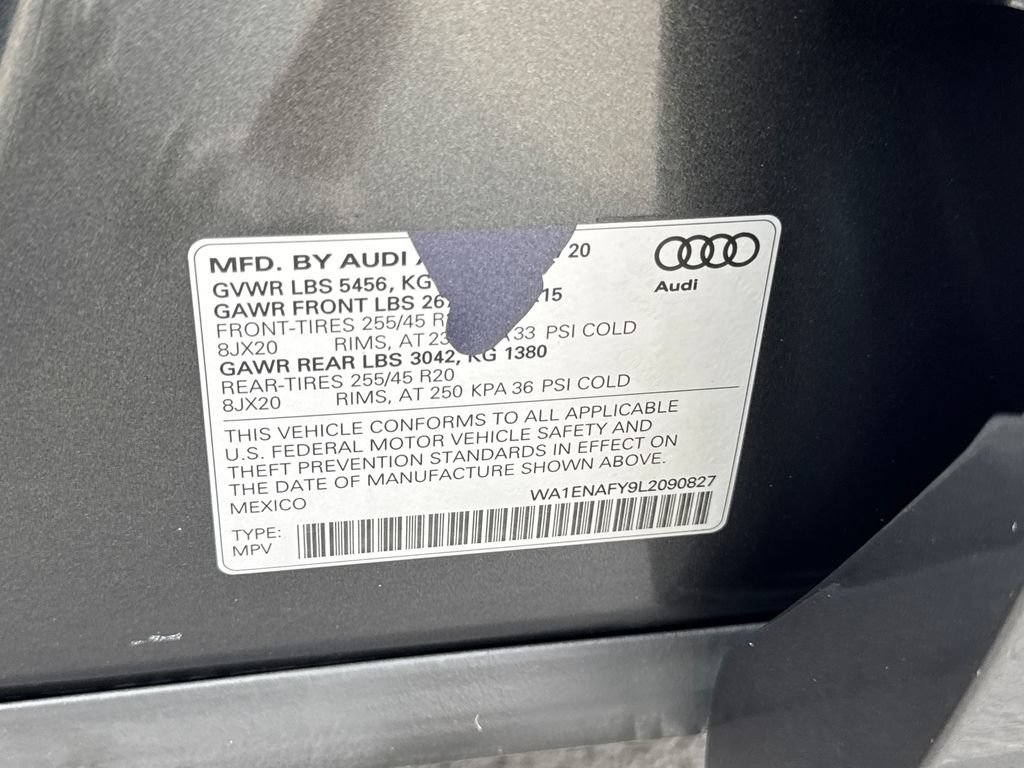 Used 2020 Audi Q5 2.0T Titanium Premium Plus w/ Premium Plus Package AWD/4WD image 30