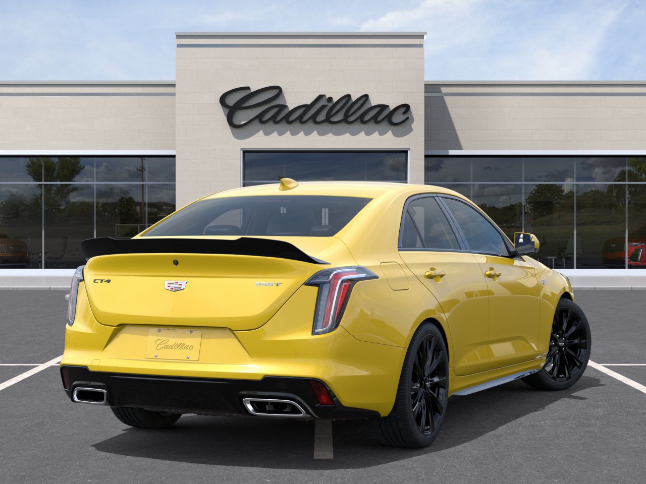 New 2026 Cadillac CT4 Sport w/ LPO, ONYX Package RWD image 4