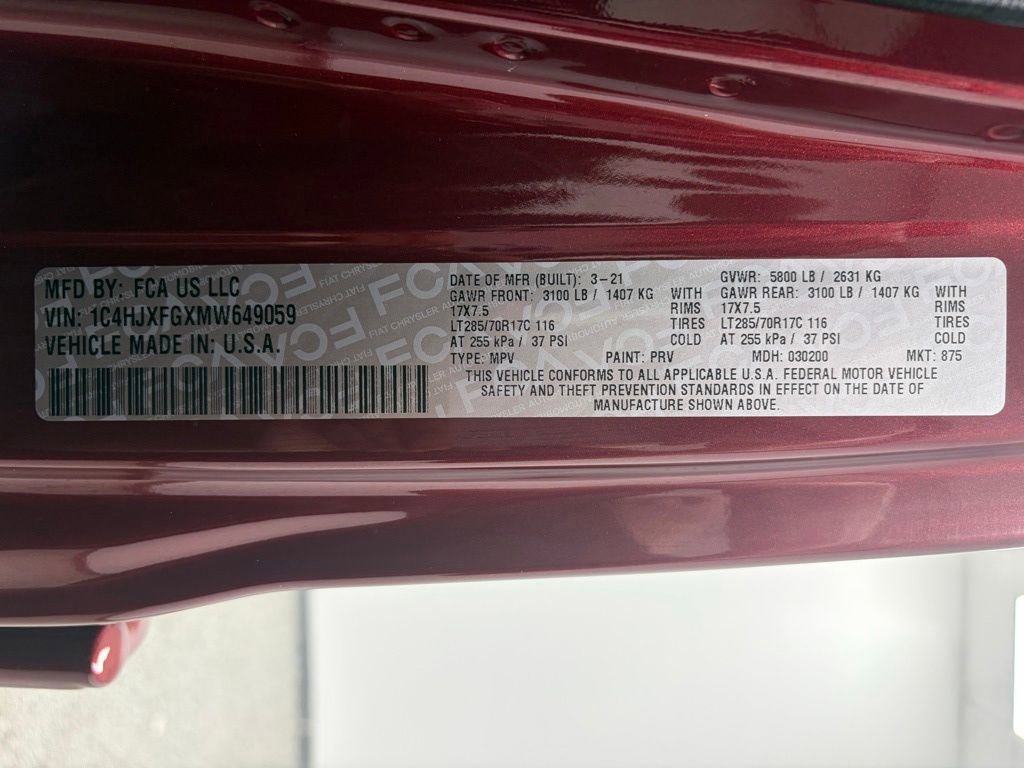 Used 2021 Jeep Wrangler Unlimited Rubicon image 48