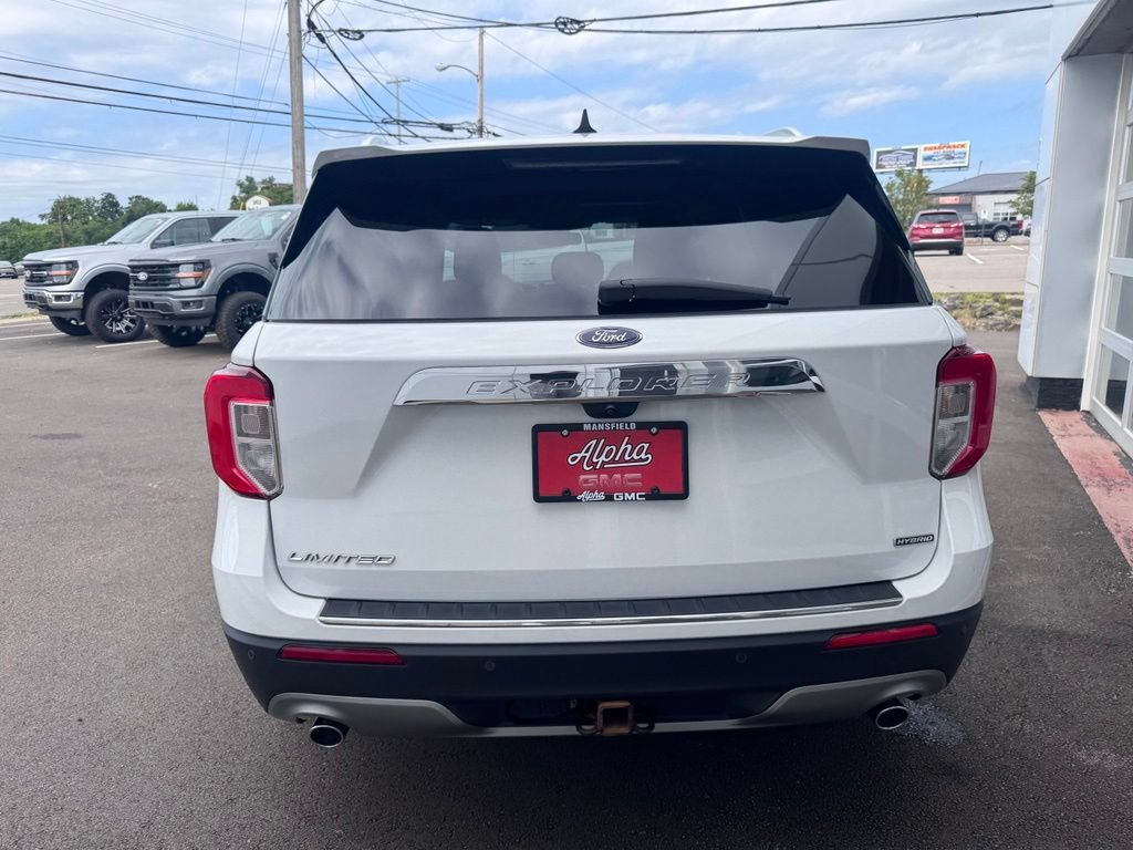 Used 2021 Ford Explorer Limited w/ Hybrid Equipment Group 310A RWD image 4