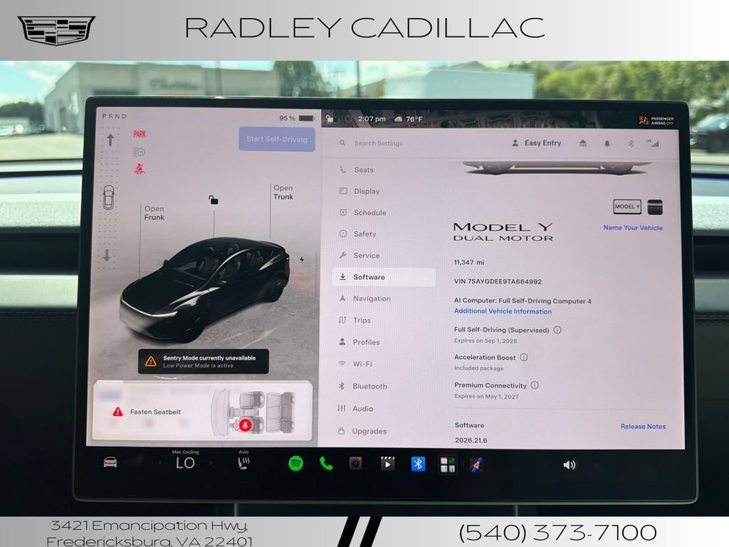 Used 2026 Tesla Model Y Long Range AWD/4WD image 11