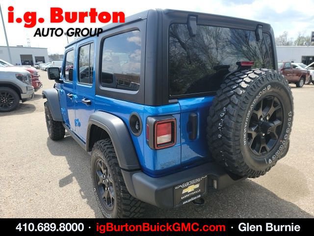 Used 2022 Jeep Wrangler Unlimited Sport image 4