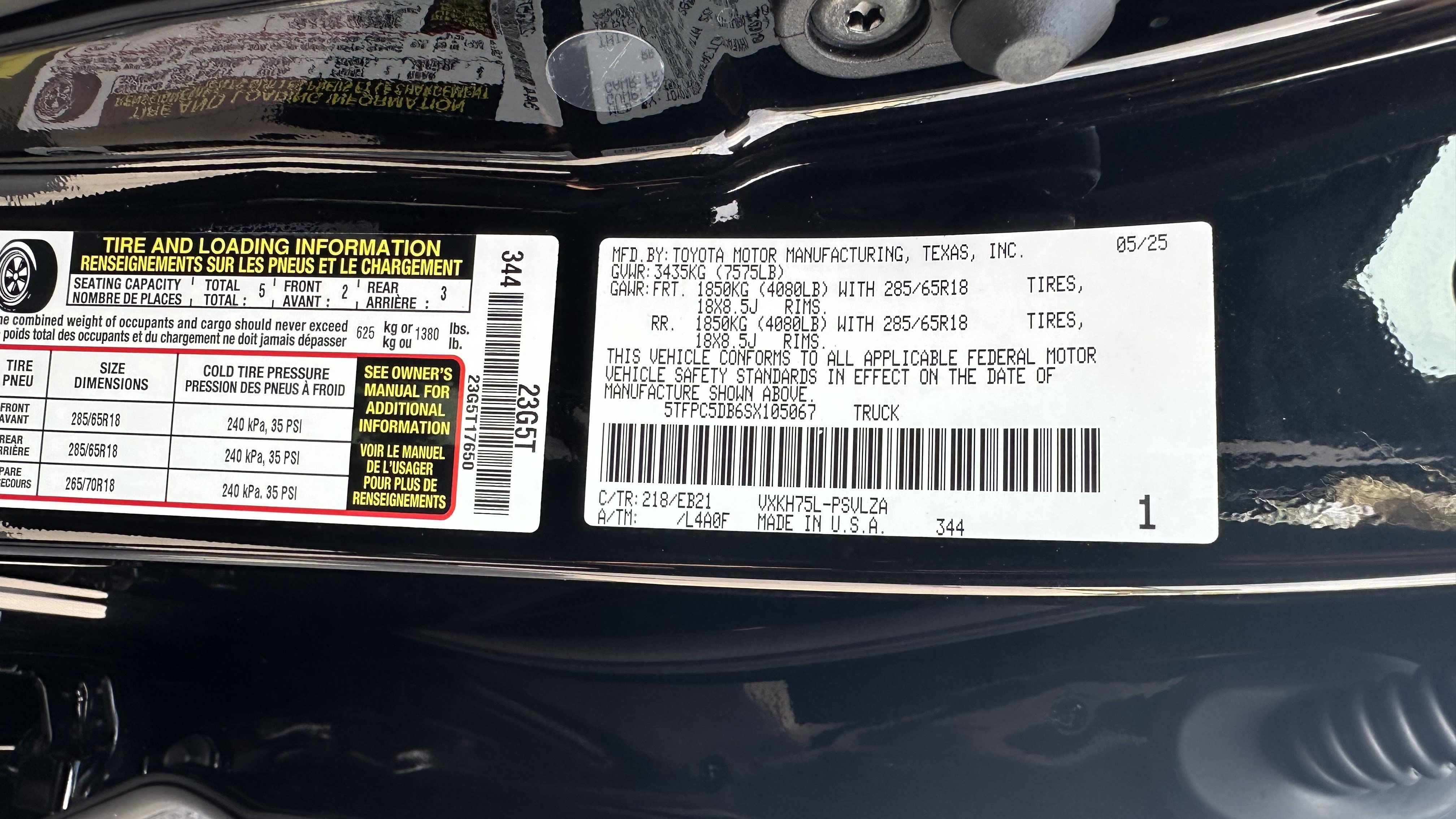 Used 2025 Toyota Tundra TRD Pro AWD/4WD image 34