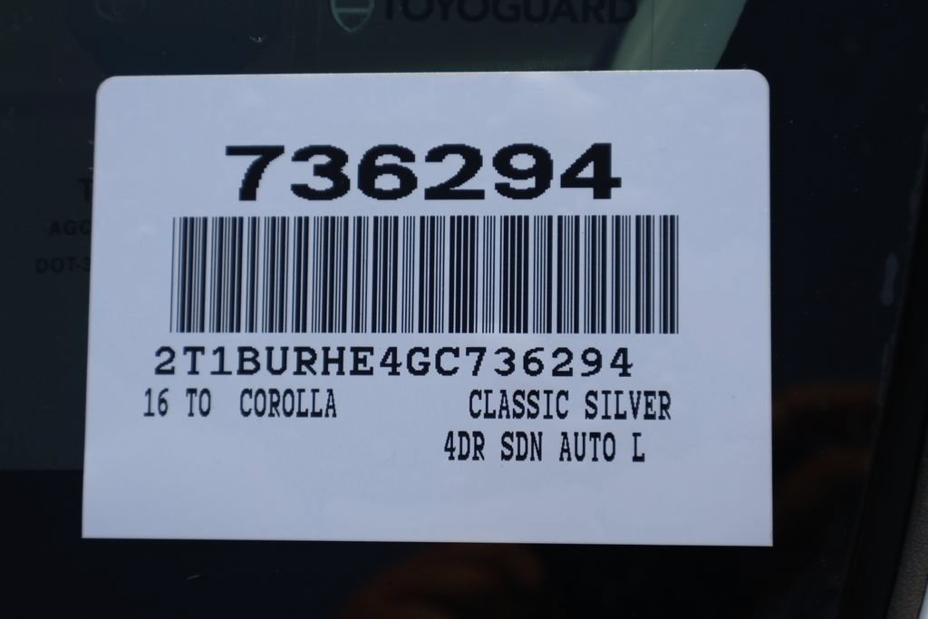 Used 2016 Toyota Corolla L FWD image 7