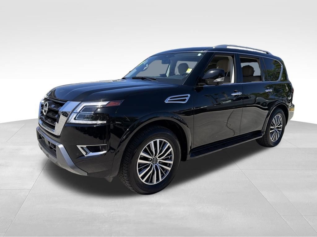Certified 2024 Nissan Armada SL w/ Captain's Chairs Package image 3