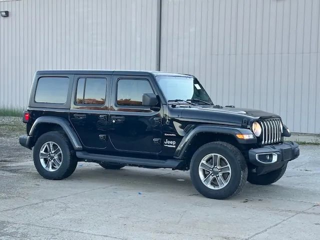 Used 2021 Jeep Wrangler Unlimited Sahara w/ Uconnect 4C Nav & Sound Group image 3