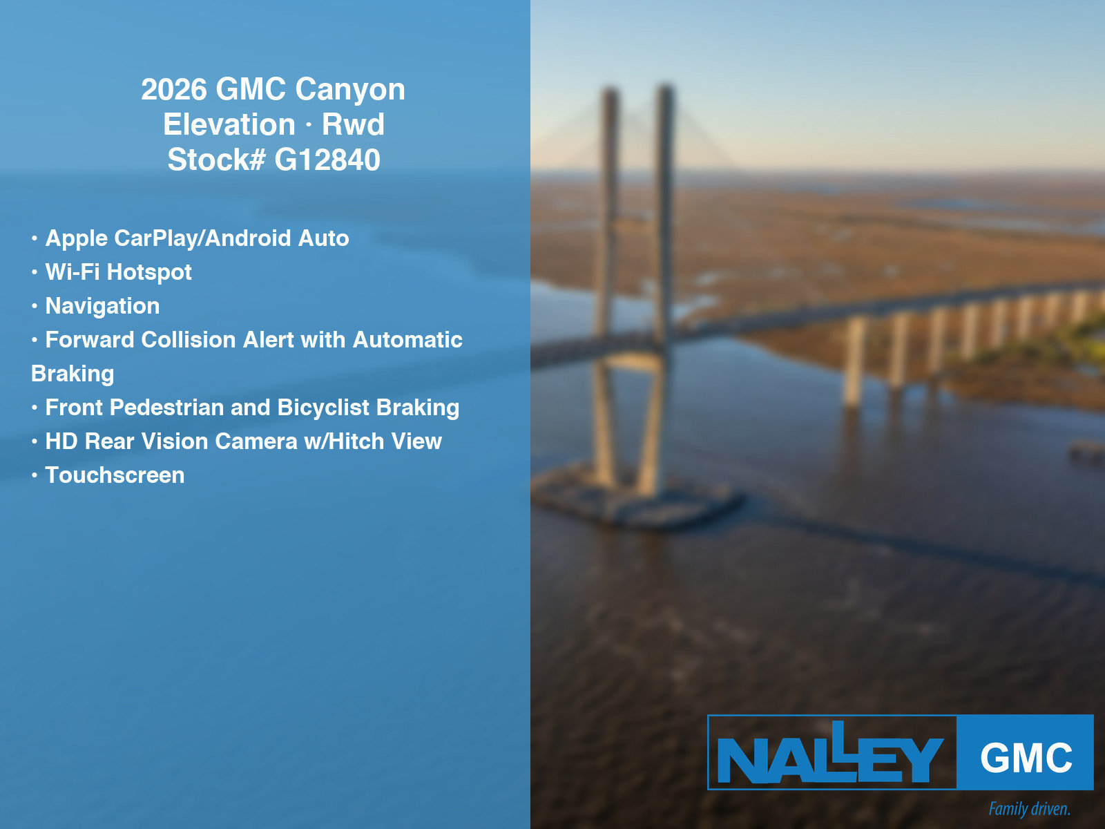 New 2026 GMC Canyon Elevation w/ Convenience Package RWD image 7