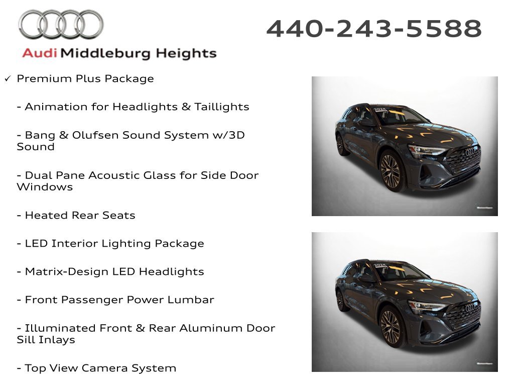 Used 2024 Audi Q8 e-tron Premium Plus AWD/4WD image 11