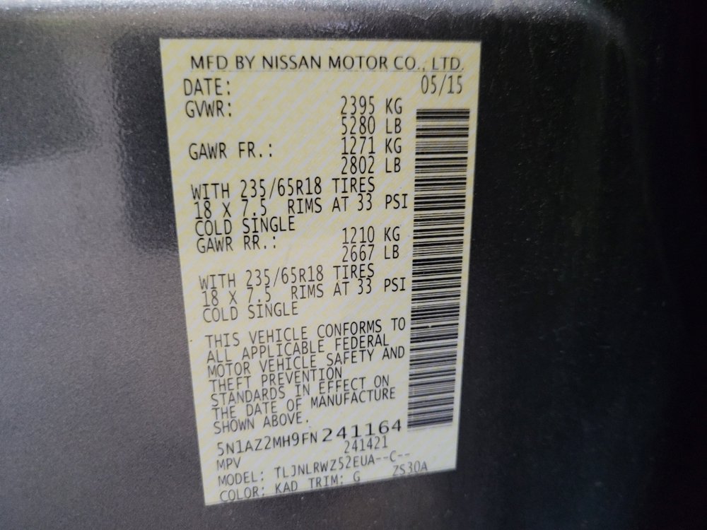 Used 2015 Nissan Murano SL w/ SL Technology Package AWD/4WD image 33