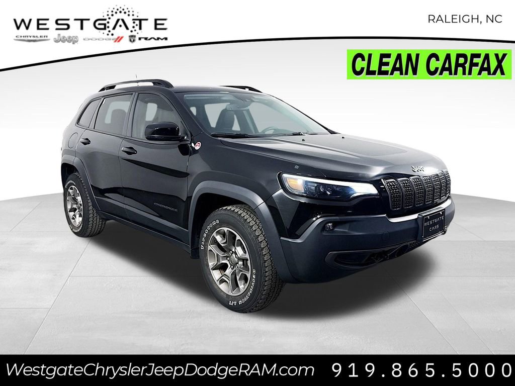 Used 2022 Jeep Cherokee Trailhawk w/ Premium Leather Package