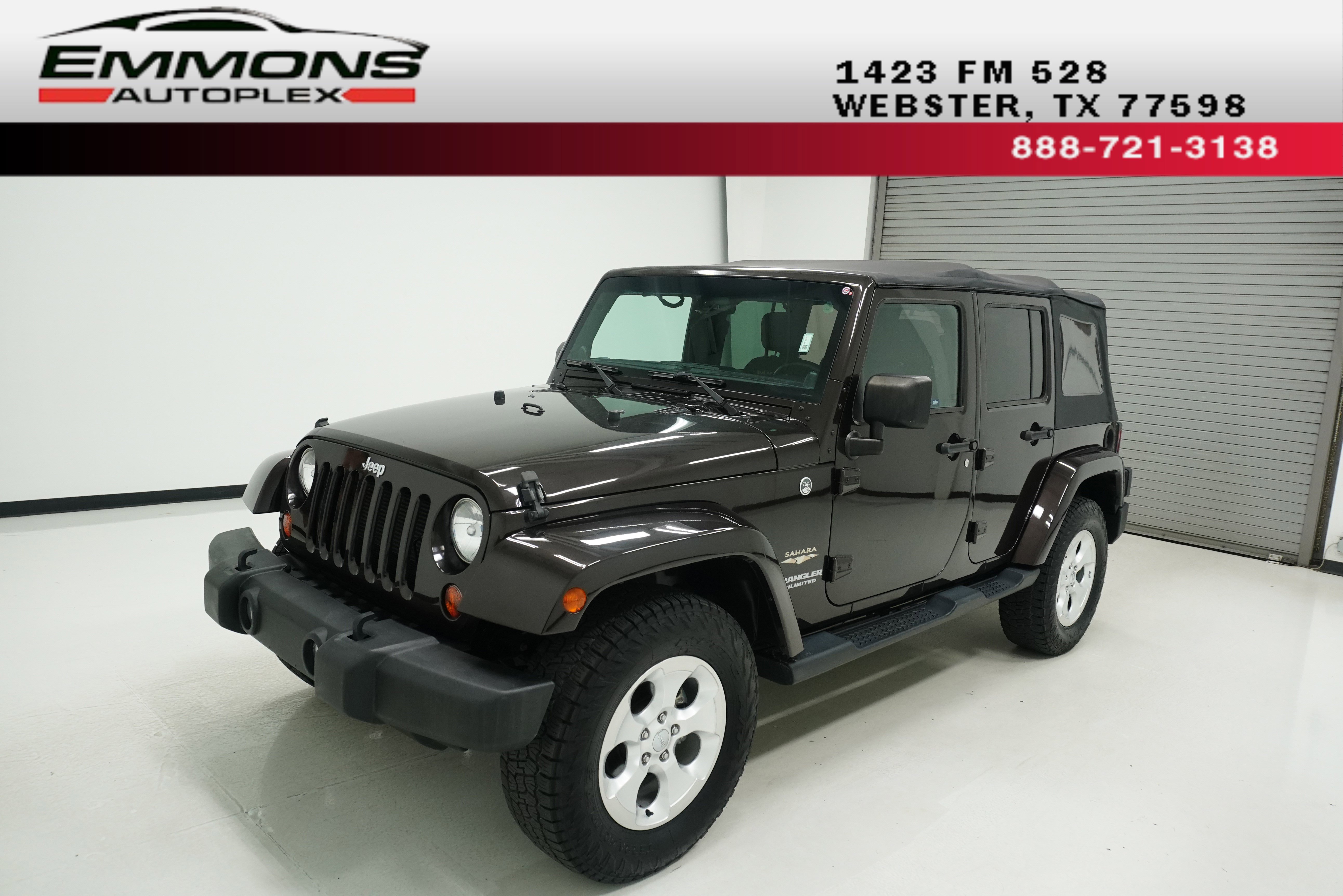 Used 2013 Jeep Wrangler Unlimited Sahara AWD/4WD image 1
