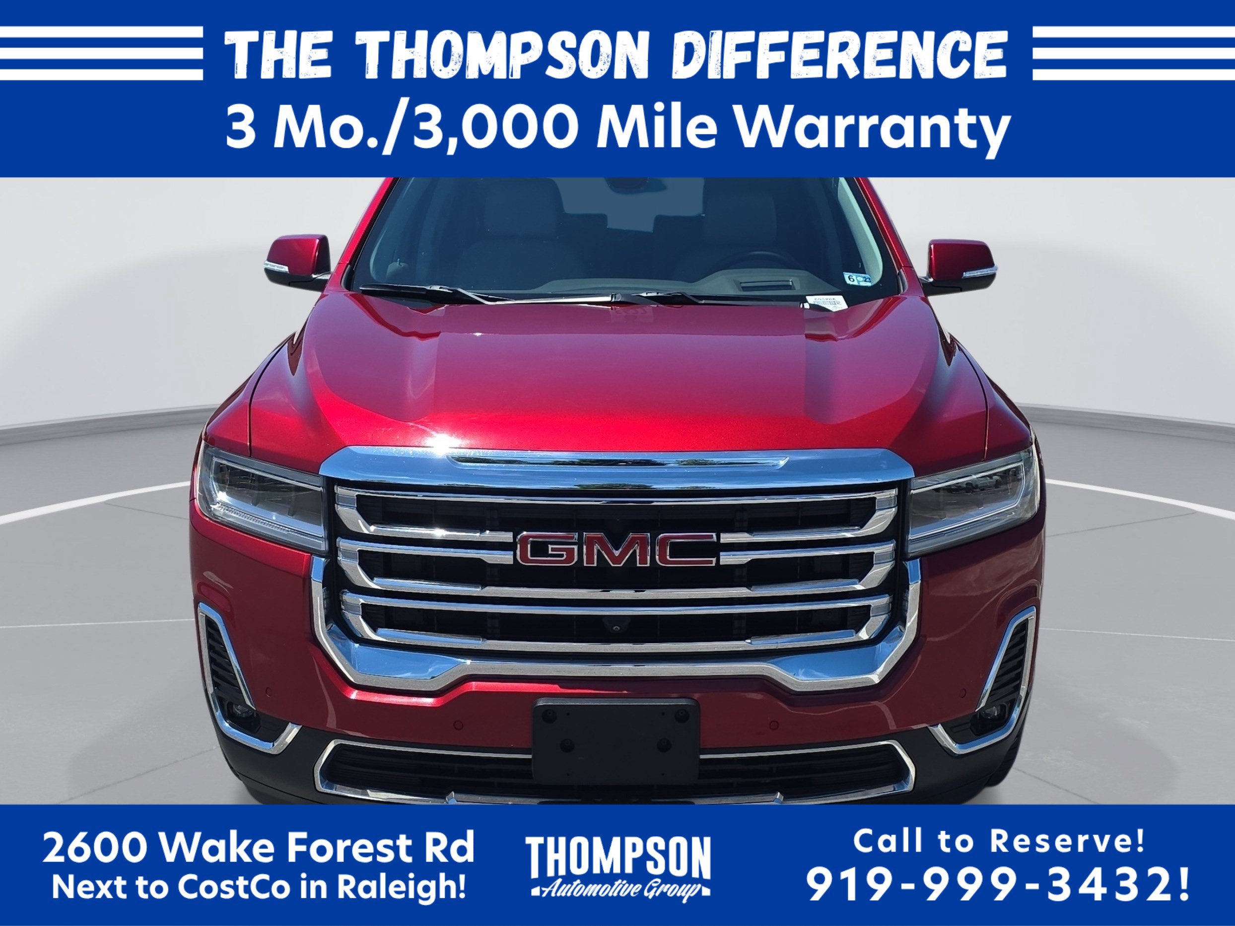 Used 2022 GMC Acadia SLT w/ Technology Package AWD/4WD image 8