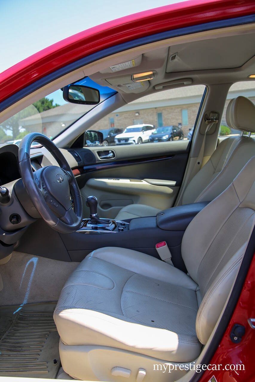 Used 2010 INFINITI G37 x Sedan w/ Premium Pkg AWD/4WD image 39