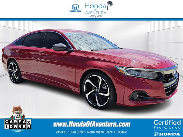 Certified 2022 Honda Accord Sport Special Edition