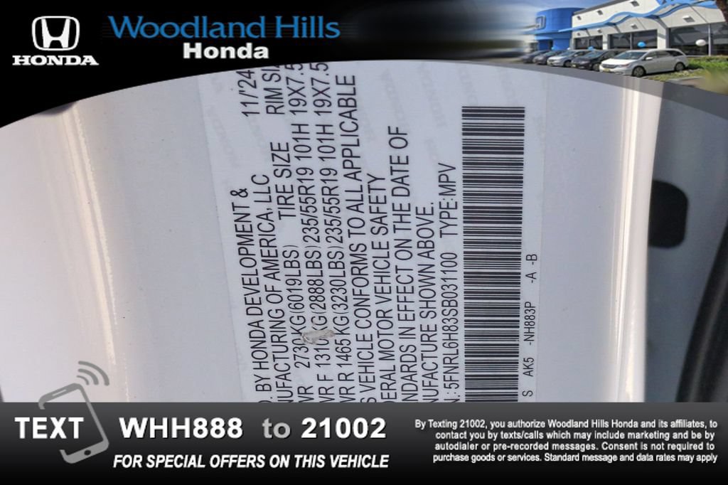 Used 2025 Honda Odyssey Touring image 29
