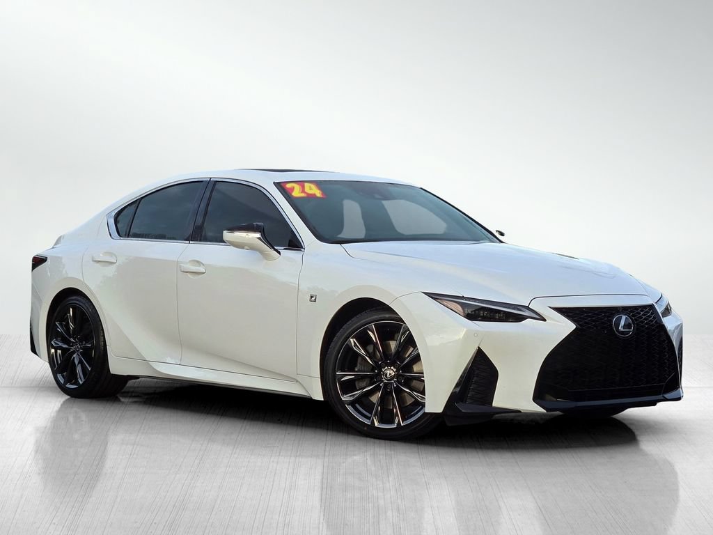 Used 2024 Lexus IS 350 F Sport w/ Navigation Package RWD image 1