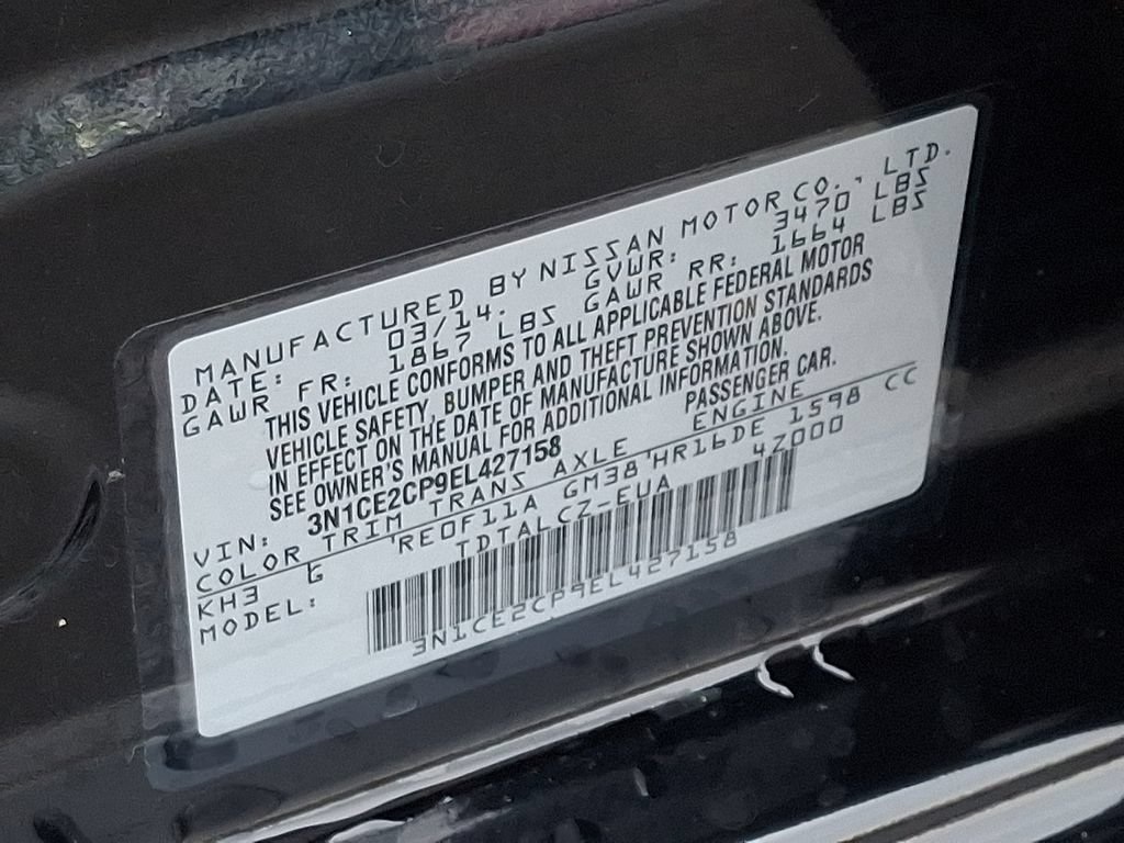 Used 2014 Nissan Versa Note S Plus FWD image 28