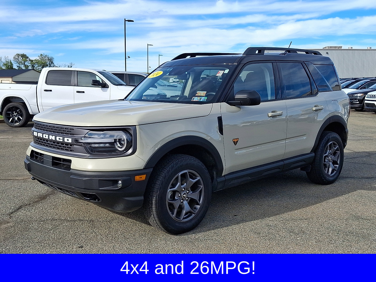 Used 2024 Ford Bronco Sport Badlands w/ Premium Package AWD/4WD image 3