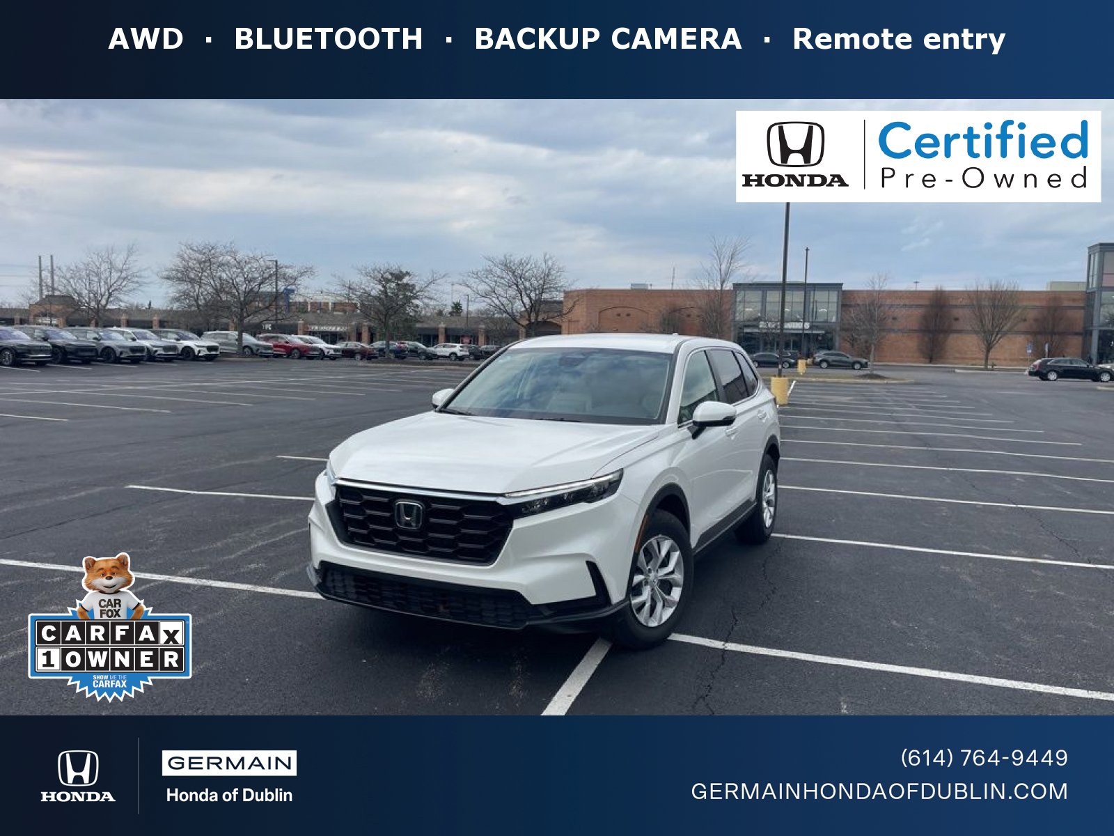 Certified 2025 Honda CR-V LX