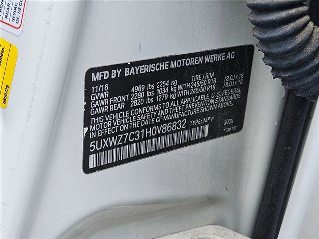 Used 2017 BMW X3 sDrive28i RWD image 15
