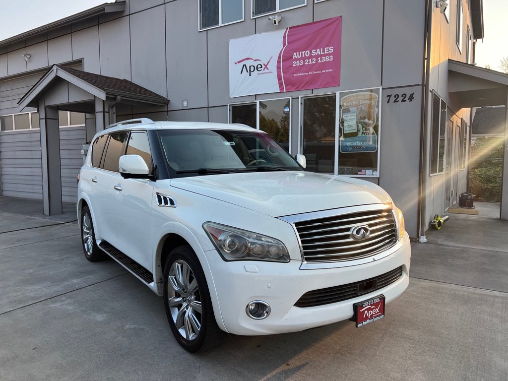 Used 2012 INFINITI QX56 4WD w/ Deluxe Touring Pkg