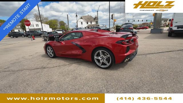 Certified 2023 Chevrolet Corvette Stingray Convertible w/ Z51 Performance Package RWD image 6