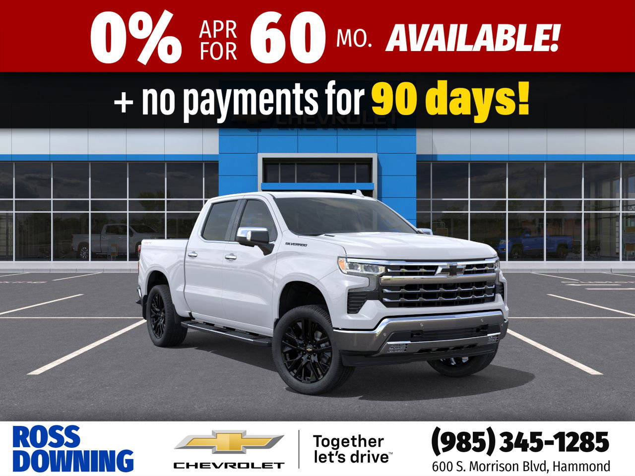 New 2026 Chevrolet Silverado 1500 LTZ w/ LTZ Premium Package