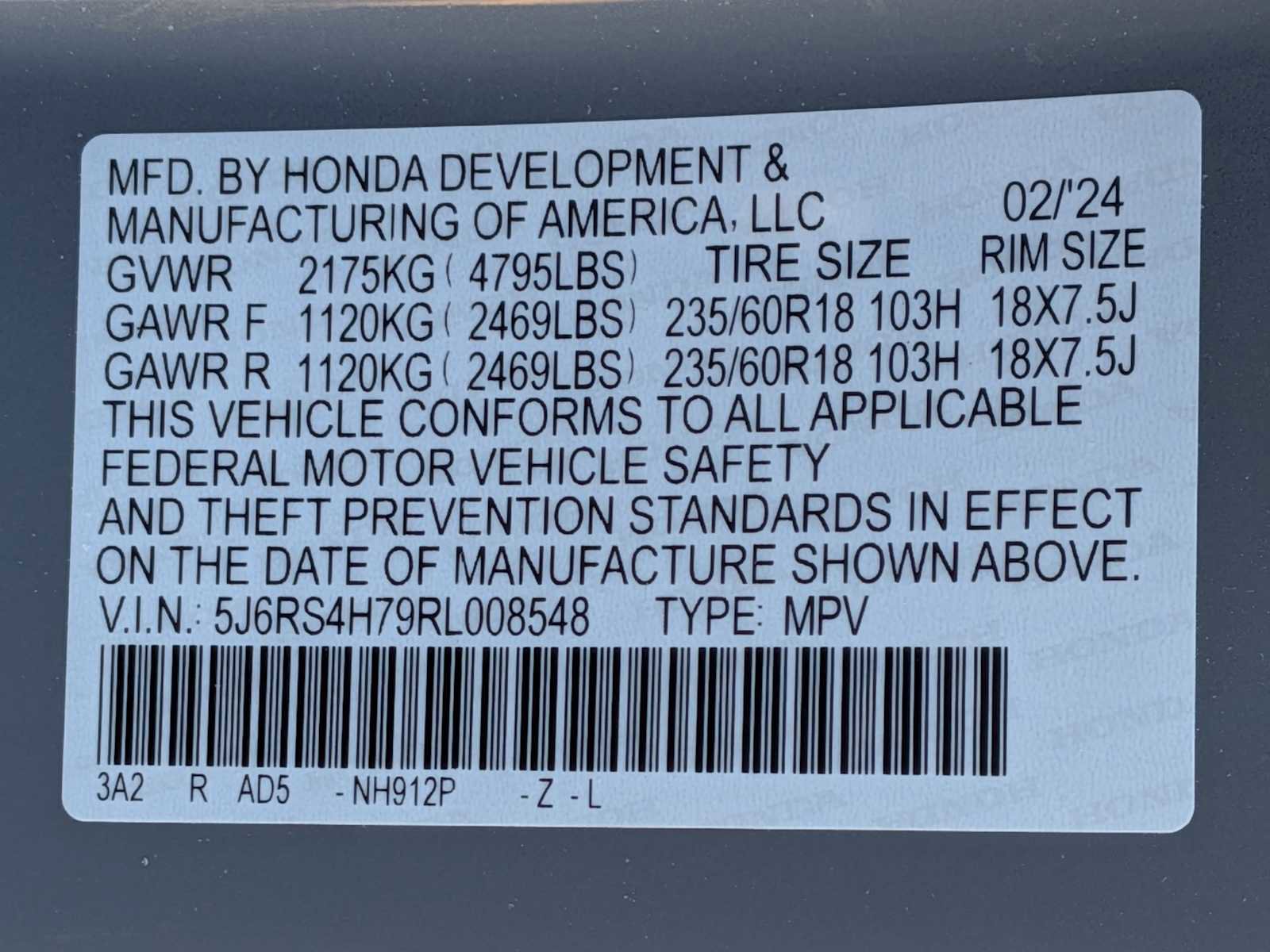 Used 2024 Honda CR-V EX-L image 33