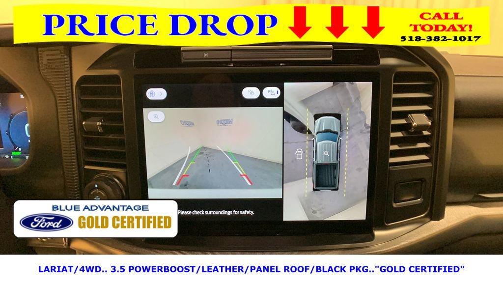 Certified 2025 Ford F150 Lariat w/ Equipment Group 502A High AWD/4WD image 44