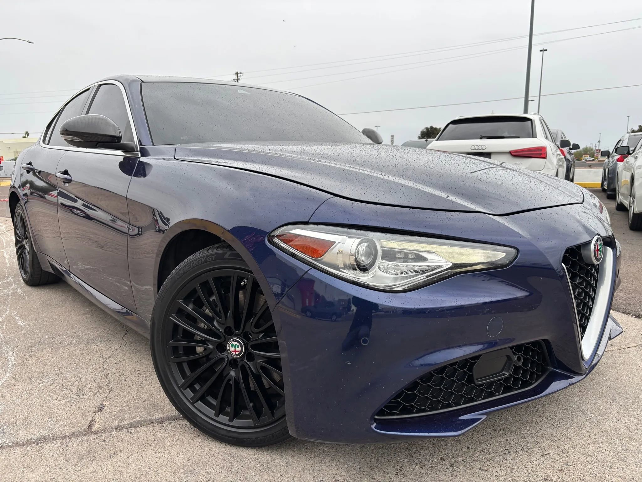 Used 2017 Alfa Romeo Giulia Ti w/ TI Lusso Light Wood Package AWD/4WD image 3
