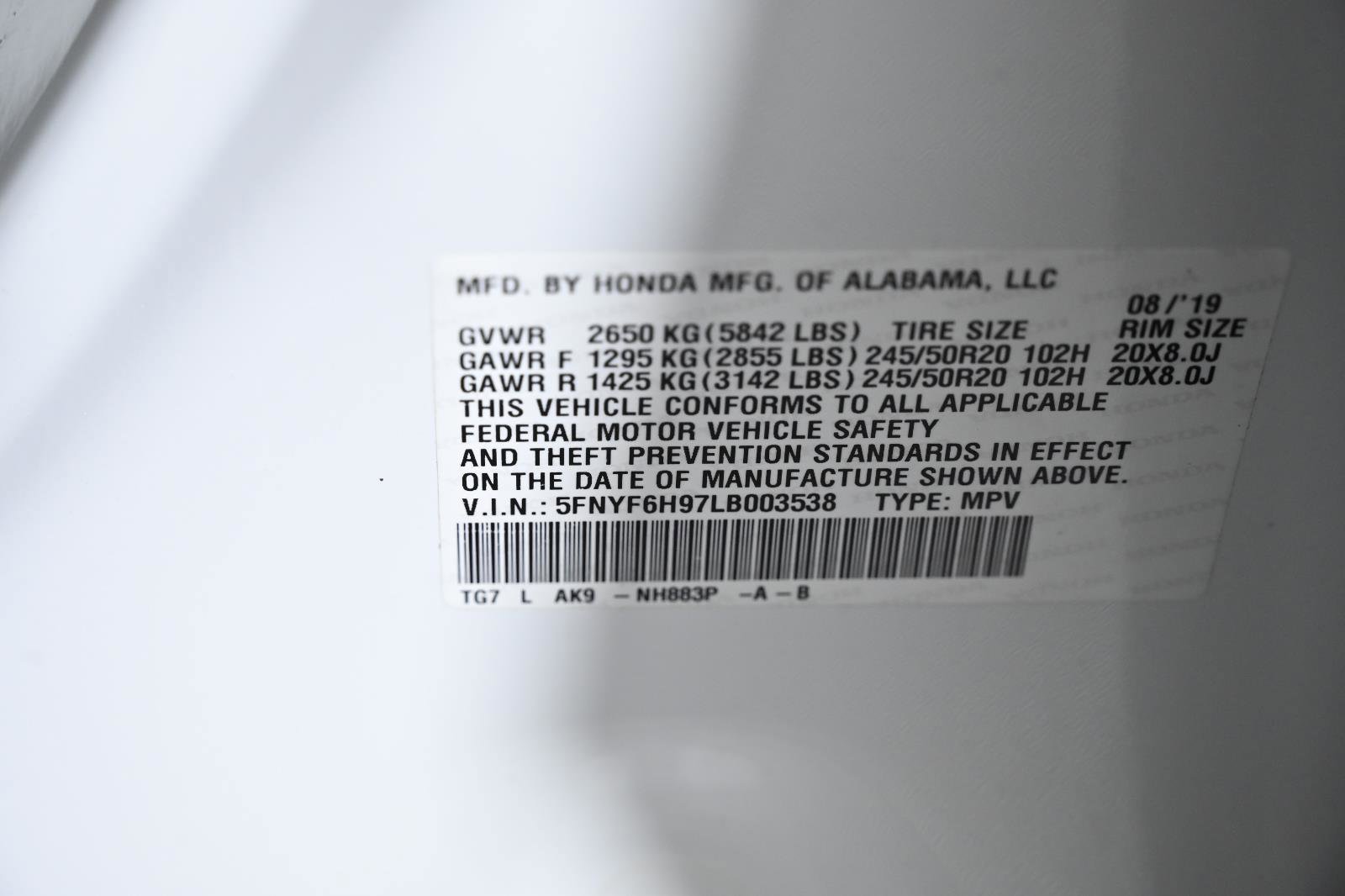 Used 2020 Honda Pilot Touring image 40