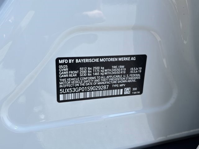 Used 2025 BMW X3 xDrive30i w/ Convenience Package image 28