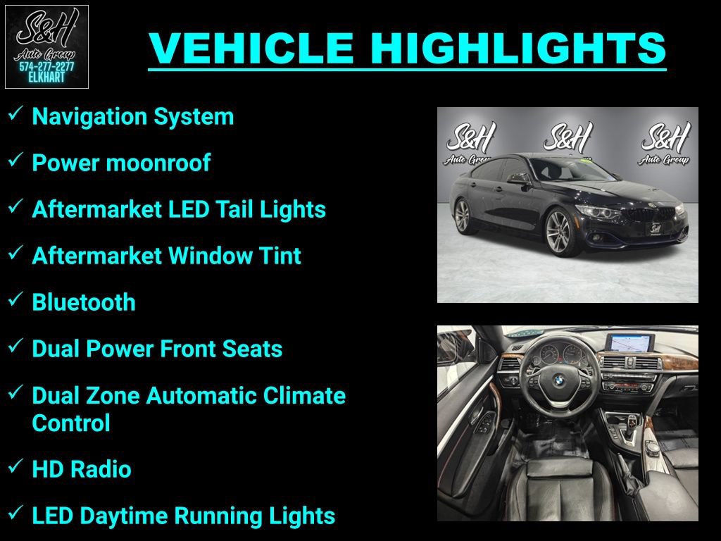 Used 2015 BMW 435i Gran Coupe xDrive AWD/4WD image 3