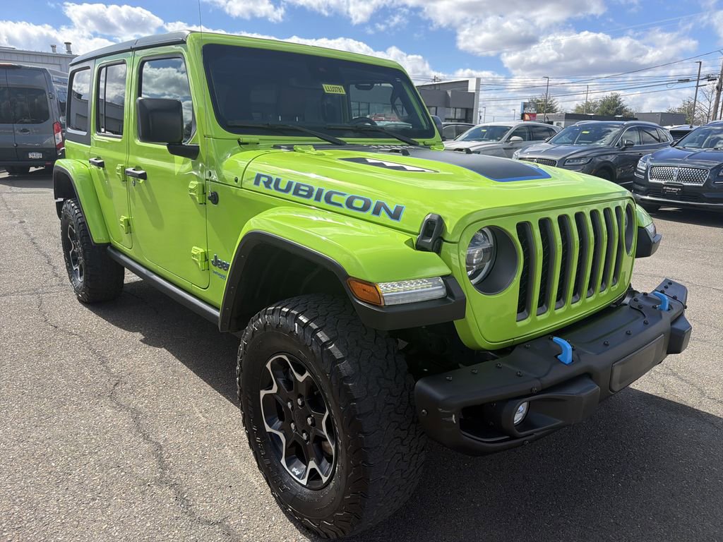 Used 2021 Jeep Wrangler Unlimited Rubicon 4xe w/ Steel Bumper Group AWD/4WD image 8