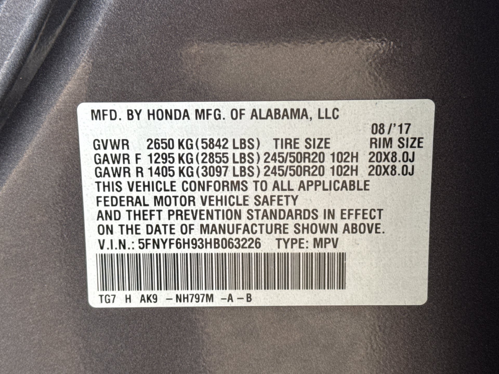 Used 2017 Honda Pilot Touring image 19