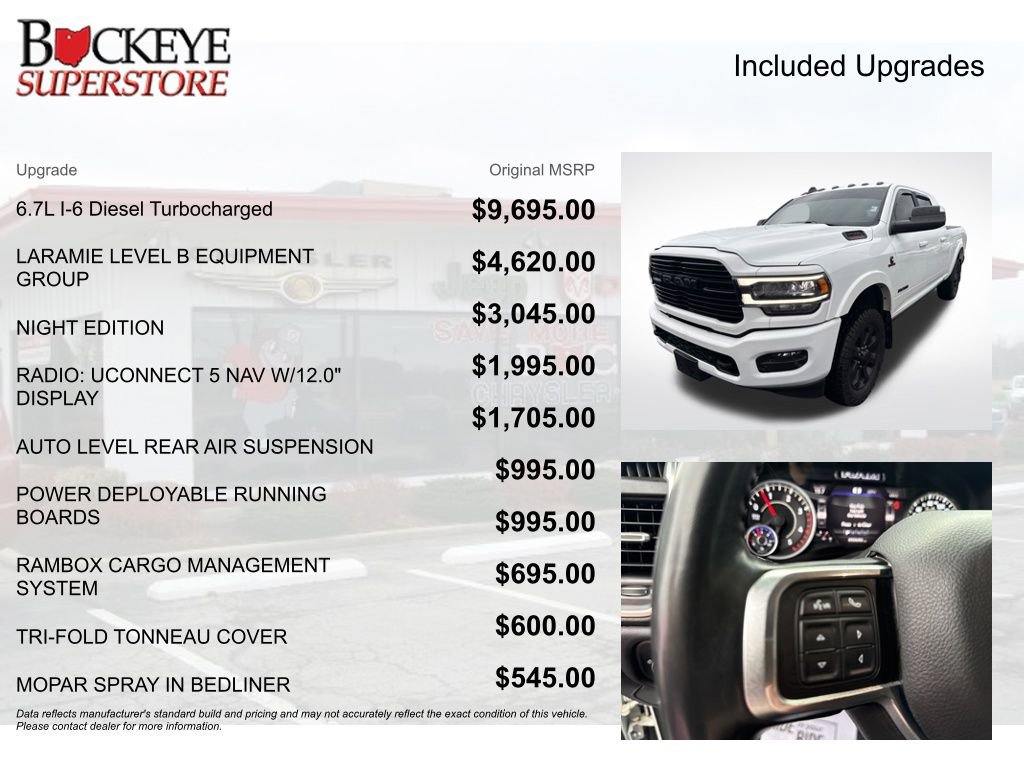 Certified 2022 RAM 2500 Laramie AWD/4WD image 10