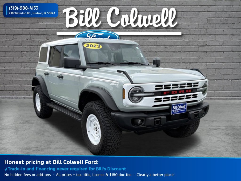 Certified 2023 Ford Bronco Heritage Edition