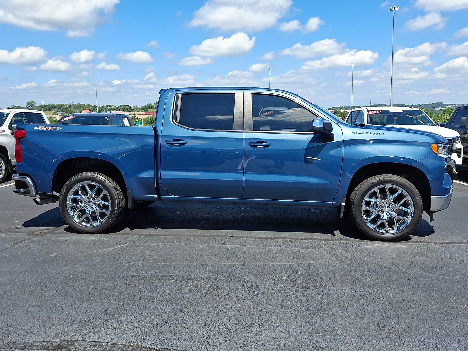 Used 2024 Chevrolet Silverado 1500 LT w/ LPO, Chrome Package AWD/4WD image 7
