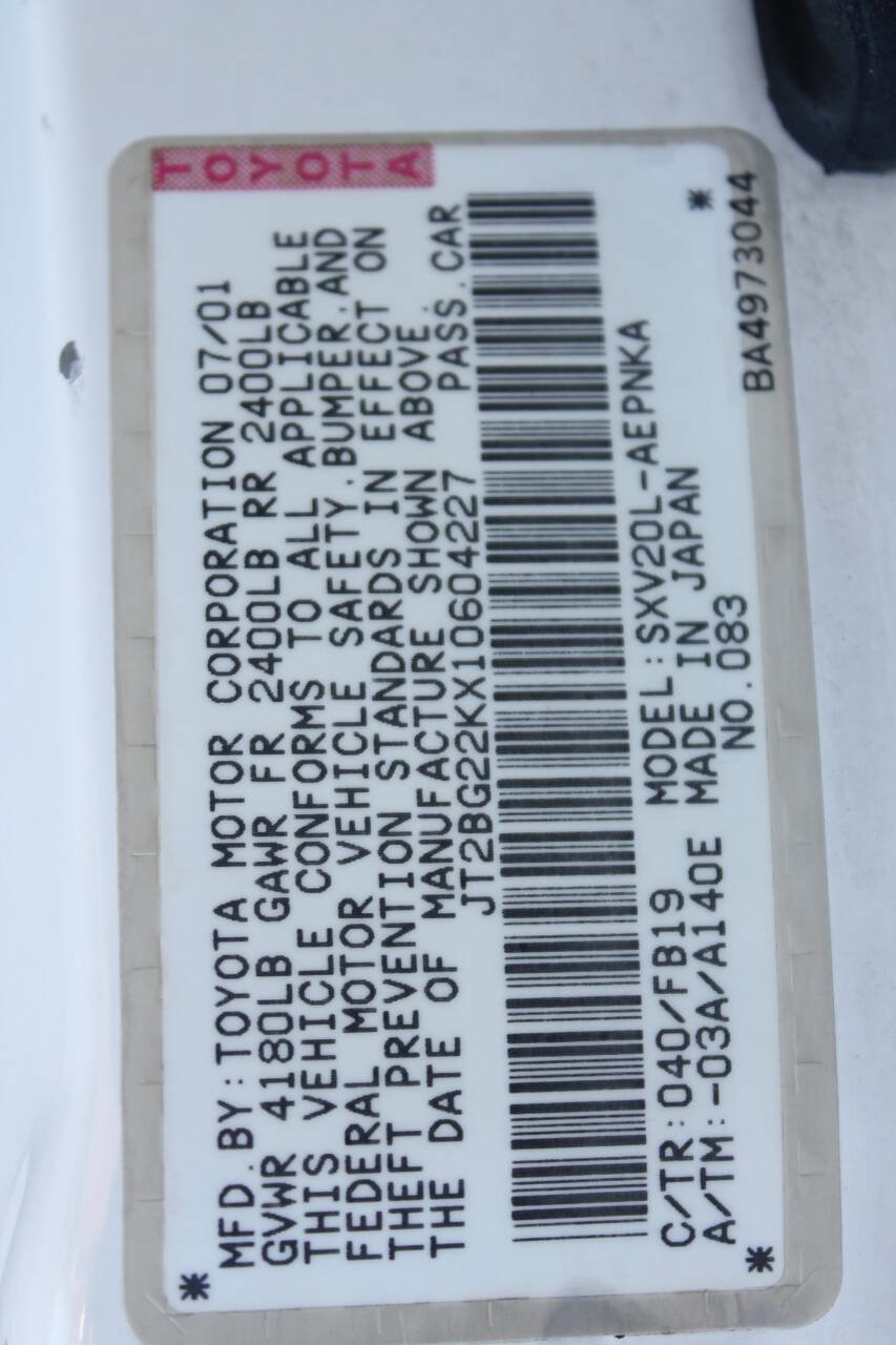 Used 2001 Toyota Camry LE FWD image 13