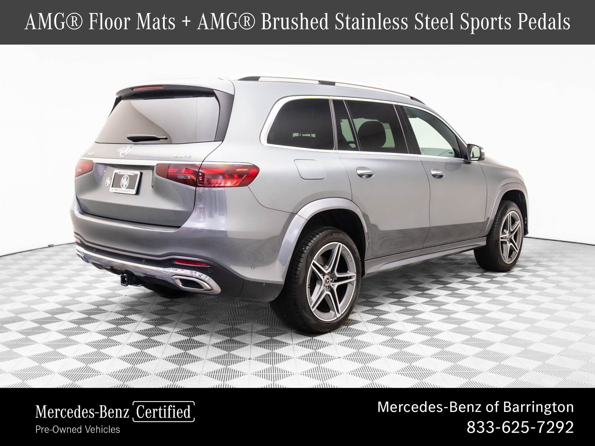 Certified 2024 Mercedes-Benz GLS 450 4MATIC w/ AMG Line Exterior image 6