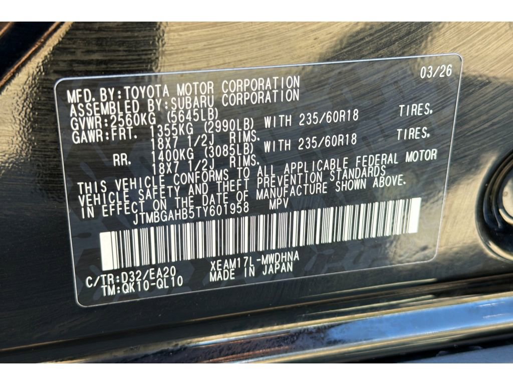New 2026 Toyota bZ Woodland AWD/4WD image 35