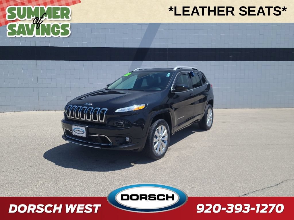 Used 2016 Jeep Cherokee Overland w/ Technology Group