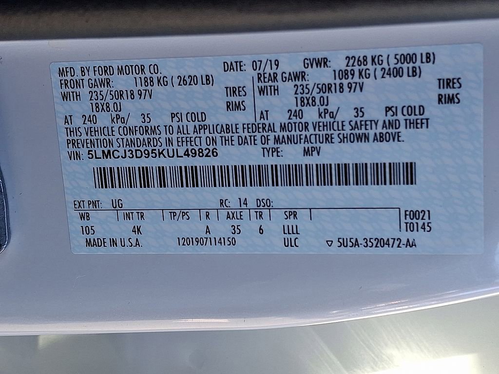 Used 2019 Lincoln MKC Reserve w/ MKC Climate Package image 28