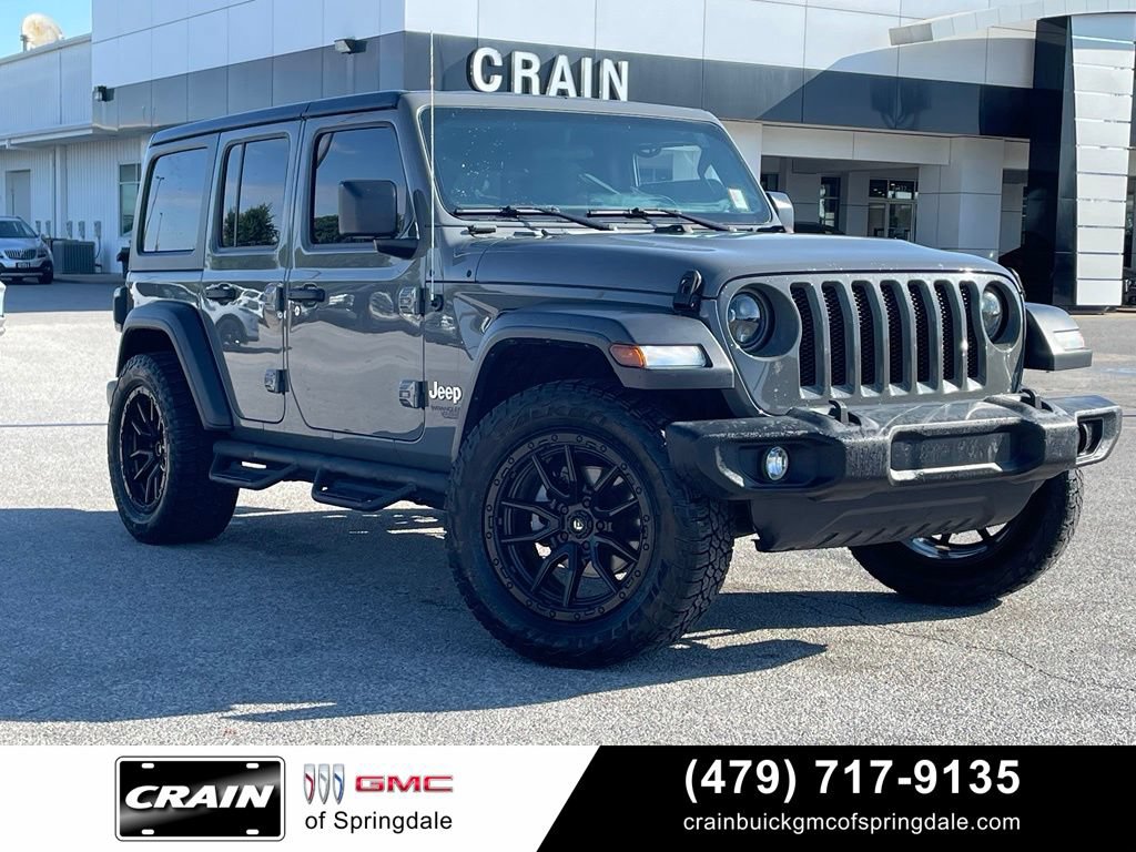 Used 2020 Jeep Wrangler Unlimited Sport S AWD/4WD image 1