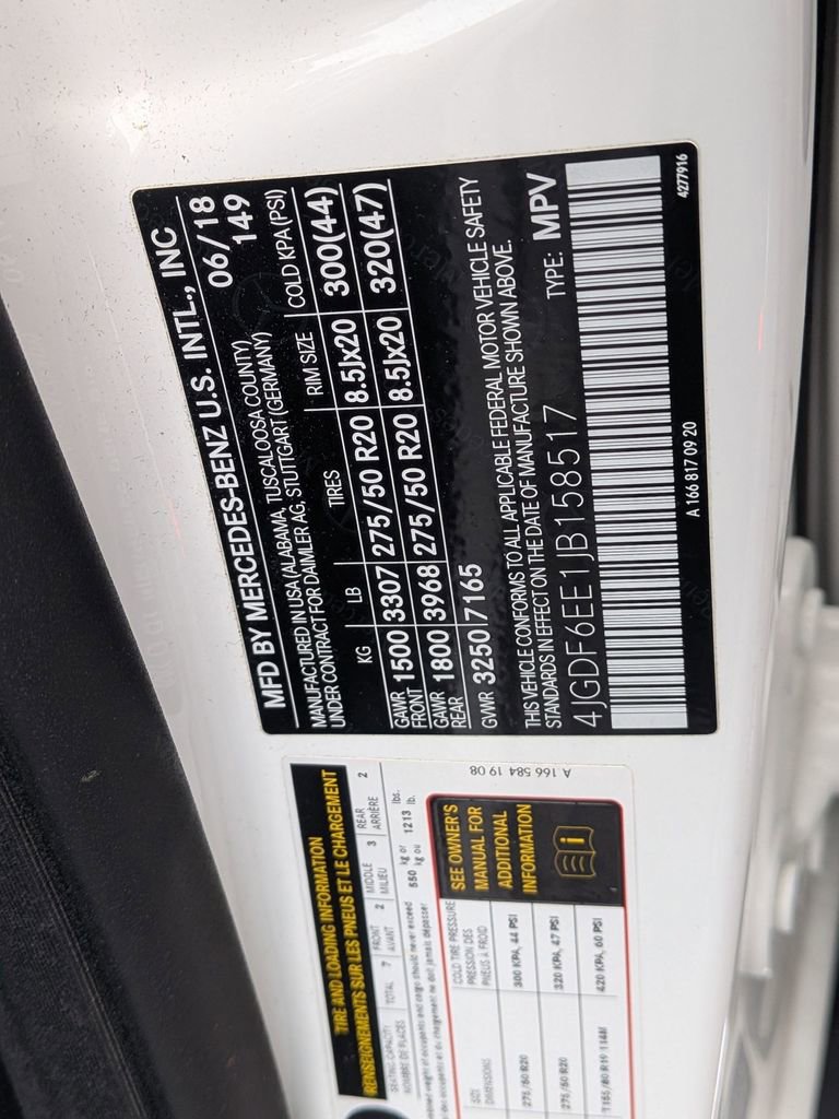 Used 2018 Mercedes-Benz GLS 450 4MATIC image 10