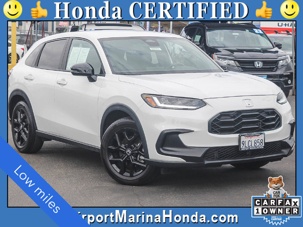 Certified 2024 Honda HR-V Sport