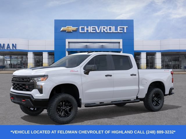 New 2026 Chevrolet Silverado 1500 Custom Trail Boss w/ LPO, Dark Essentials Package AWD/4WD image 2